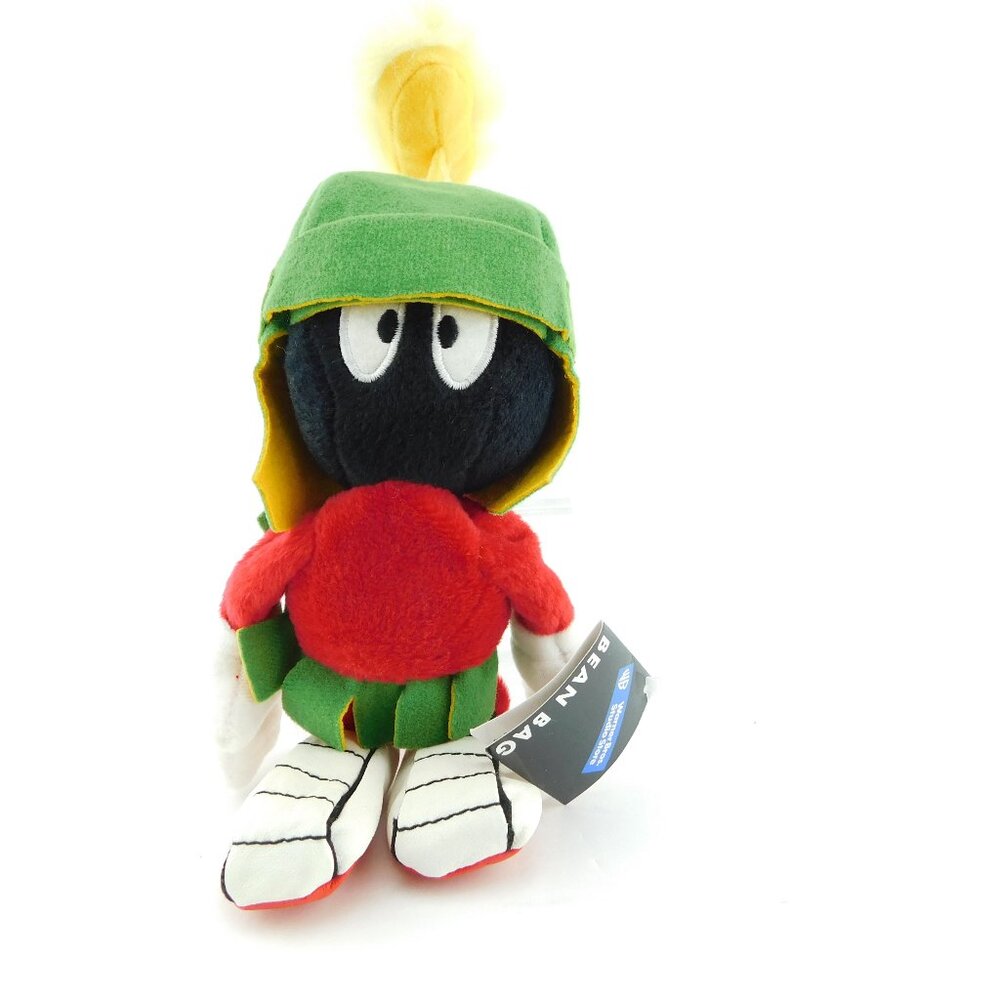 nwt MARVIN the MARTIAN Warner Bros Bean Bag Plush Stuffed Animal